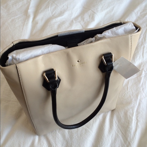 NWT KATE SPADE leather “tech tote” - Picture 4 of 8
